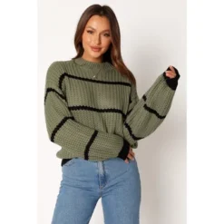 Petal And Pup Magdalena Striped Knit Sweater -Petal and Pup Store GUEST 01bb5b05 5a6a 4ac9 9184 c05caf8d9a48