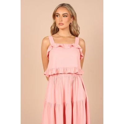 Petal And Pup Womens Pissaro Frill Cropped Top 1 Petal And Pup Womens Pissaro Frill Cropped Top