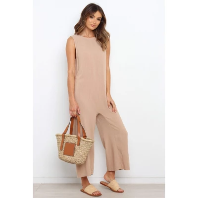 Petal And Pup Women's Yardlee Jumpsuit - Mocha 2 3 Petal And Pup Women's Yardlee Jumpsuit - Mocha 2 - Image 3