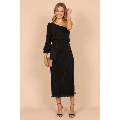 Petal And Pup Womens Pontee One Shoulder Pleated Midi Dress 8 Petal And Pup Womens Pontee One Shoulder Pleated Midi Dress - Image 8