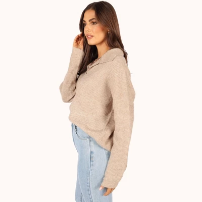 Petal And Pup Womens Shay Collar Knit Sweater 4 Petal And Pup Womens Shay Collar Knit Sweater - Image 4