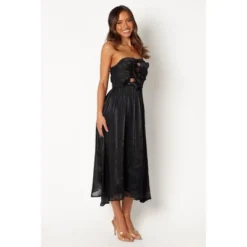 Petal And Pup Mila Strapless Midi Dress