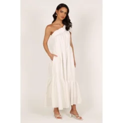 Petal And Pup Ava One Shoulder Maxi Dress - White S 7 Petal And Pup Ava One Shoulder Maxi Dress - White S -Petal and Pup Store GUEST 1304afd6 3da0 4f48 809d 416709b96655