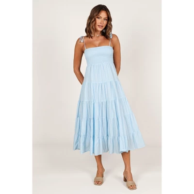 Petal And Pup Womens Carrol Shirred Bodice Maxi Dress 9 Petal And Pup Womens Carrol Shirred Bodice Maxi Dress - Image 9