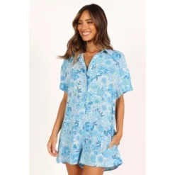 Petal And Pup Womens Emily Button Through Romper