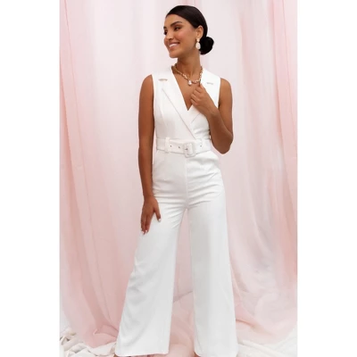 Petal And Pup Womens Sienna Belted Jumpsuit 1 Petal And Pup Womens Sienna Belted Jumpsuit