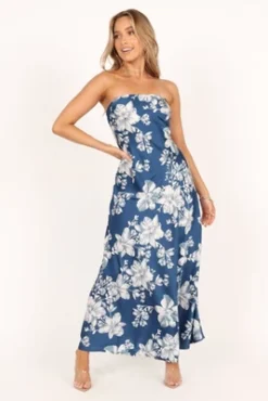Petal And Pup Womens Gemma Strapless Maxi Dress
