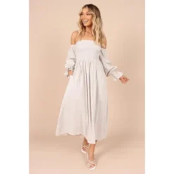 Petal And Pup Womens Domenica Shirred Long Sleeve Midi Dress 17 Petal And Pup Womens Domenica Shirred Long Sleeve Midi Dress -Petal and Pup Store GUEST 2389abb5 d32f 4a88 9301 cdab3287236e