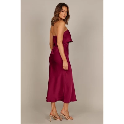 Petal And Pup Womens Vienna Strapless Midi Dress 8 Petal And Pup Womens Vienna Strapless Midi Dress - Image 8