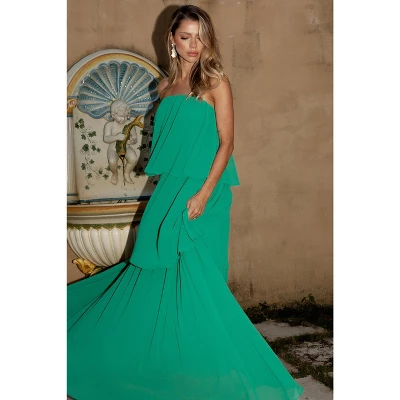 Petal And Pup Womens Bloom Strapless Maxi Dress 13 Petal And Pup Womens Bloom Strapless Maxi Dress - Image 13