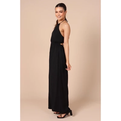 Petal And Pup Womens Irvine Halter Straight Leg Jumpsuit 3 Petal And Pup Womens Irvine Halter Straight Leg Jumpsuit - Image 3