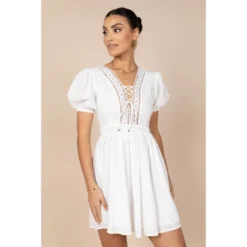 Petal And Pup Womens Mayde Tie Up Front Mini Dress 13 Petal And Pup Womens Mayde Tie Up Front Mini Dress -Petal and Pup Store GUEST 3da53292 93a4 487e a16b 74fa17e897ab