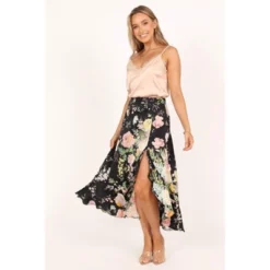 Petal And Pup Womens Meredith Midi Skirt