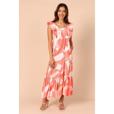 Petal And Pup Womens Mariapia Frill Midi Dress 8 Petal And Pup Womens Mariapia Frill Midi Dress - Image 8