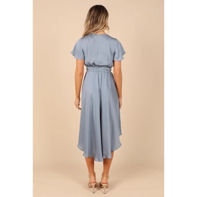 Petal And Pup Womens Amanda Hi Lo Tie Front Dress 2 Petal And Pup Womens Amanda Hi Lo Tie Front Dress - Image 2