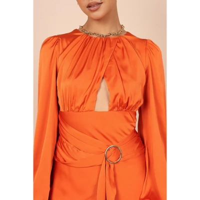 Petal And Pup Womens Sanderson Long Sleeve Wrap Maxi Dress 1 Petal And Pup Womens Sanderson Long Sleeve Wrap Maxi Dress