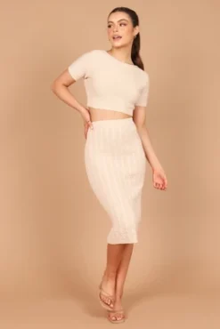 Petal And Pup Womens Ella Cable Knit Two Piece Set -Petal and Pup Store GUEST 466a014f fcf0 4152 9887 d3ae14d3da03