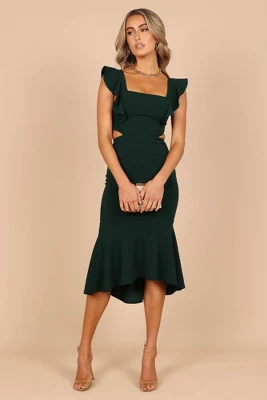 Petal And Pup Womens Yvonne Hi Lo Midi Dress 5 Petal And Pup Womens Yvonne Hi Lo Midi Dress - Image 5