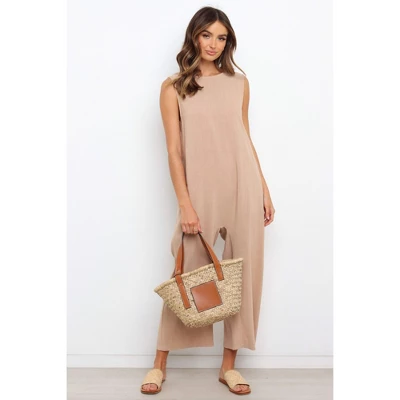 Petal And Pup Women's Yardlee Jumpsuit - Mocha 4 2 Petal And Pup Women's Yardlee Jumpsuit - Mocha 4 - Image 2