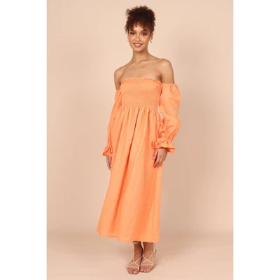 Petal And Pup Womens Domenica Off Shoulder Midi Dress 7 Petal And Pup Womens Domenica Off Shoulder Midi Dress - Image 7