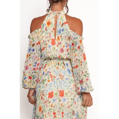 Petal And Pup Hilary Pleated Maxi Dress 3 Petal And Pup Hilary Pleated Maxi Dress - Image 3