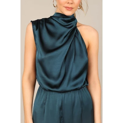 Petal And Pup Womens Savannah One Shoulder Jumpsuit 1 Petal And Pup Womens Savannah One Shoulder Jumpsuit