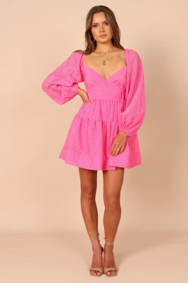 Petal And Pup Womens Augusta Long Sleeve Mini Dress 6 Petal And Pup Womens Augusta Long Sleeve Mini Dress - Image 6