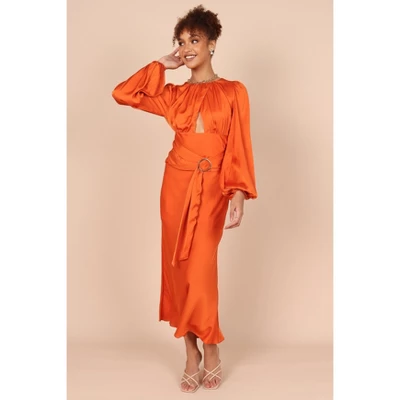 Petal And Pup Womens Sanderson Long Sleeve Wrap Maxi Dress 4 Petal And Pup Womens Sanderson Long Sleeve Wrap Maxi Dress - Image 4