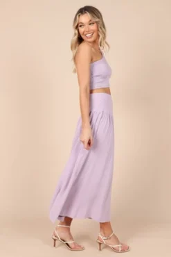 Petal And Pup Womens August Shirred Cropped Top -Petal and Pup Store GUEST 5b82ad35 9bb6 4d3c 821c 91e4a362b2f0