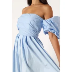 Petal And Pup Womens Solana Off Shoulder Midi Dress - Blue 6 9 Petal And Pup Womens Solana Off Shoulder Midi Dress - Blue 6 -Petal and Pup Store GUEST 5ebab1ed 6cf2 46b1 ba03 f3cae081d5b6