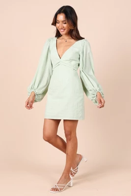 Petal And Pup Womens Emilina Long Sleeve Mini Dress 5 Petal And Pup Womens Emilina Long Sleeve Mini Dress - Image 5
