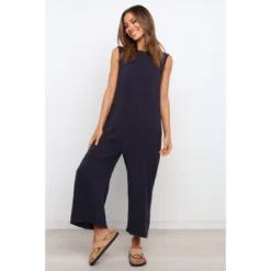 Petal And Pup Women's Yardlee Jumpsuit - Navy 2