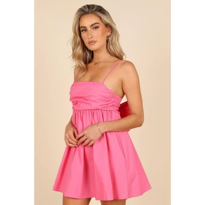 Petal And Pup Womens Alice Bow Back Mini Dress 4 Petal And Pup Womens Alice Bow Back Mini Dress - Image 4