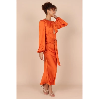 Petal And Pup Womens Sanderson Long Sleeve Wrap Maxi Dress 5 Petal And Pup Womens Sanderson Long Sleeve Wrap Maxi Dress - Image 5