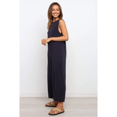 Petal And Pup Women's Yardlee Jumpsuit - Navy 2 3 Petal And Pup Women's Yardlee Jumpsuit - Navy 2 - Image 3