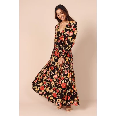 Petal And Pup Women's Wrap Jacket Maxi Dress 6 Petal And Pup Women's Wrap Jacket Maxi Dress - Image 6