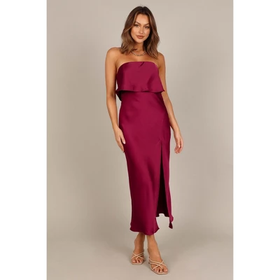 Petal And Pup Womens Vienna Strapless Midi Dress 11 Petal And Pup Womens Vienna Strapless Midi Dress - Image 11
