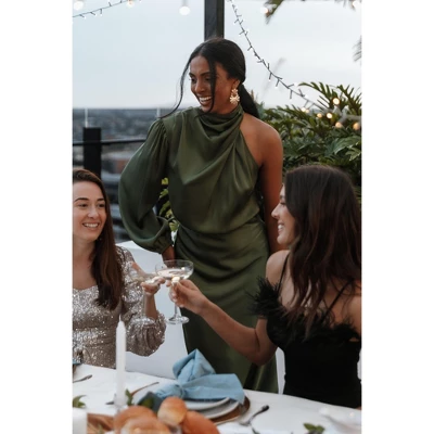 Petal And Pup Womens Amelie One Shoulder Maxi Dress 3 Petal And Pup Womens Amelie One Shoulder Maxi Dress - Image 3