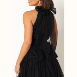 Petal And Pup Womens Frances Halterneck Maxi Dress