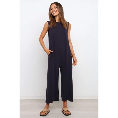 Petal And Pup Women's Yardlee Jumpsuit - Navy 2 7 Petal And Pup Women's Yardlee Jumpsuit - Navy 2 - Image 7