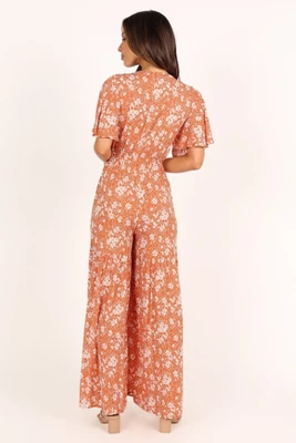 Petal And Pup Womens Luelle Tie Front Jumpsuit 4 Petal And Pup Womens Luelle Tie Front Jumpsuit - Image 4