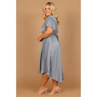 Petal And Pup Womens Amanda Hi Lo Tie Front Dress 8 Petal And Pup Womens Amanda Hi Lo Tie Front Dress - Image 8