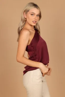 Petal And Pup Womens Maryanne One Shoulder Top -Petal and Pup Store GUEST 9fe03d4f 7f43 46c7 b20f a5a5bd996e89