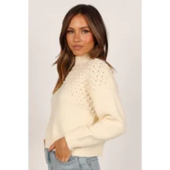 Petal And Pup Womens Mia Textured Shoulder Knit Sweater 9 Petal And Pup Womens Mia Textured Shoulder Knit Sweater -Petal and Pup Store GUEST a215e6ee 6036 4931 9b92 8058225b8f9d