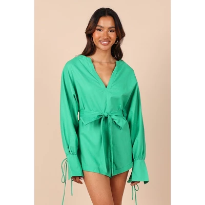 Petal And Pup Womens Dooley Long Sleeve Romper 7 Petal And Pup Womens Dooley Long Sleeve Romper - Image 7