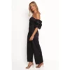 Petal And Pup Myla Jumpsuit - Black XS