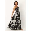 Petal And Pup Womens Angelique Strapless Maxi Dress
