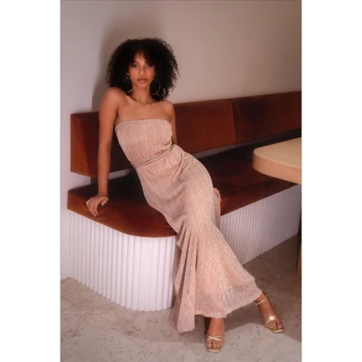 Petal And Pup Womens Farley Strapless Maxi Dress 1 Petal And Pup Womens Farley Strapless Maxi Dress