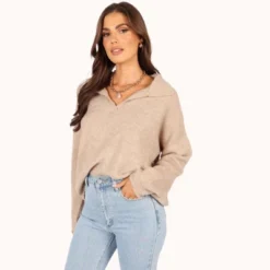 Petal And Pup Womens Shay Collar Knit Sweater 11 Petal And Pup Womens Shay Collar Knit Sweater -Petal and Pup Store GUEST ba003562 e8bc 4cca 9878 476ac3770128