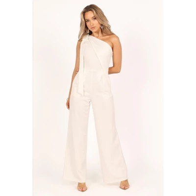 Petal And Pup Womens Sadie One Shoulder Jumpsuit 6 Petal And Pup Womens Sadie One Shoulder Jumpsuit - Image 6